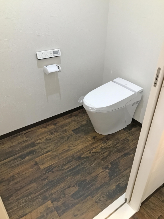 内装工事（完成）トイレ